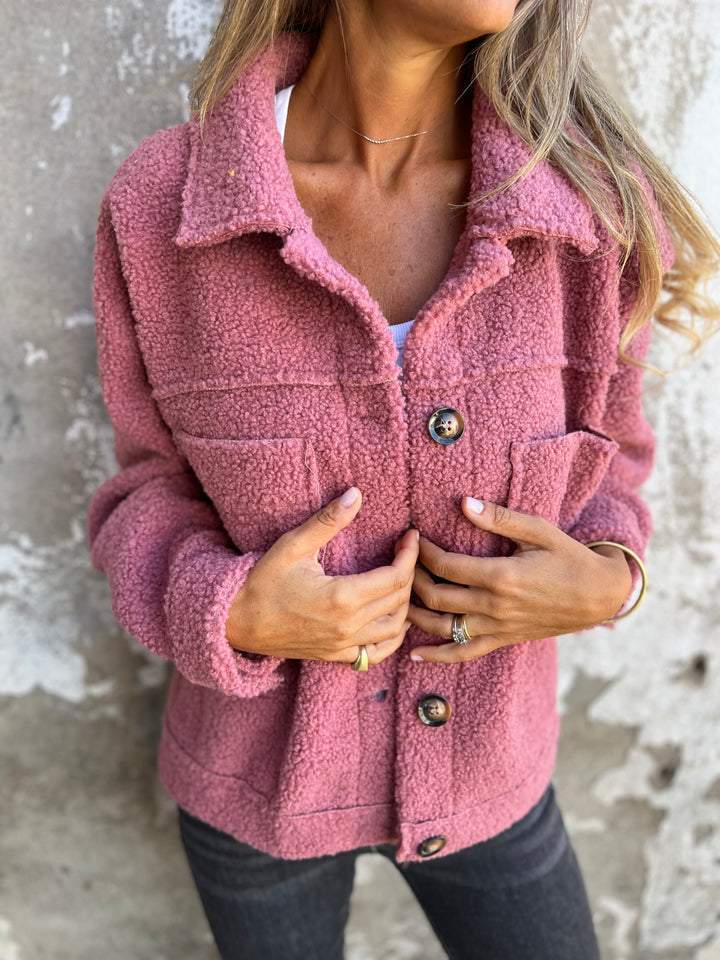 Aurora™ – Cozy button up jacket