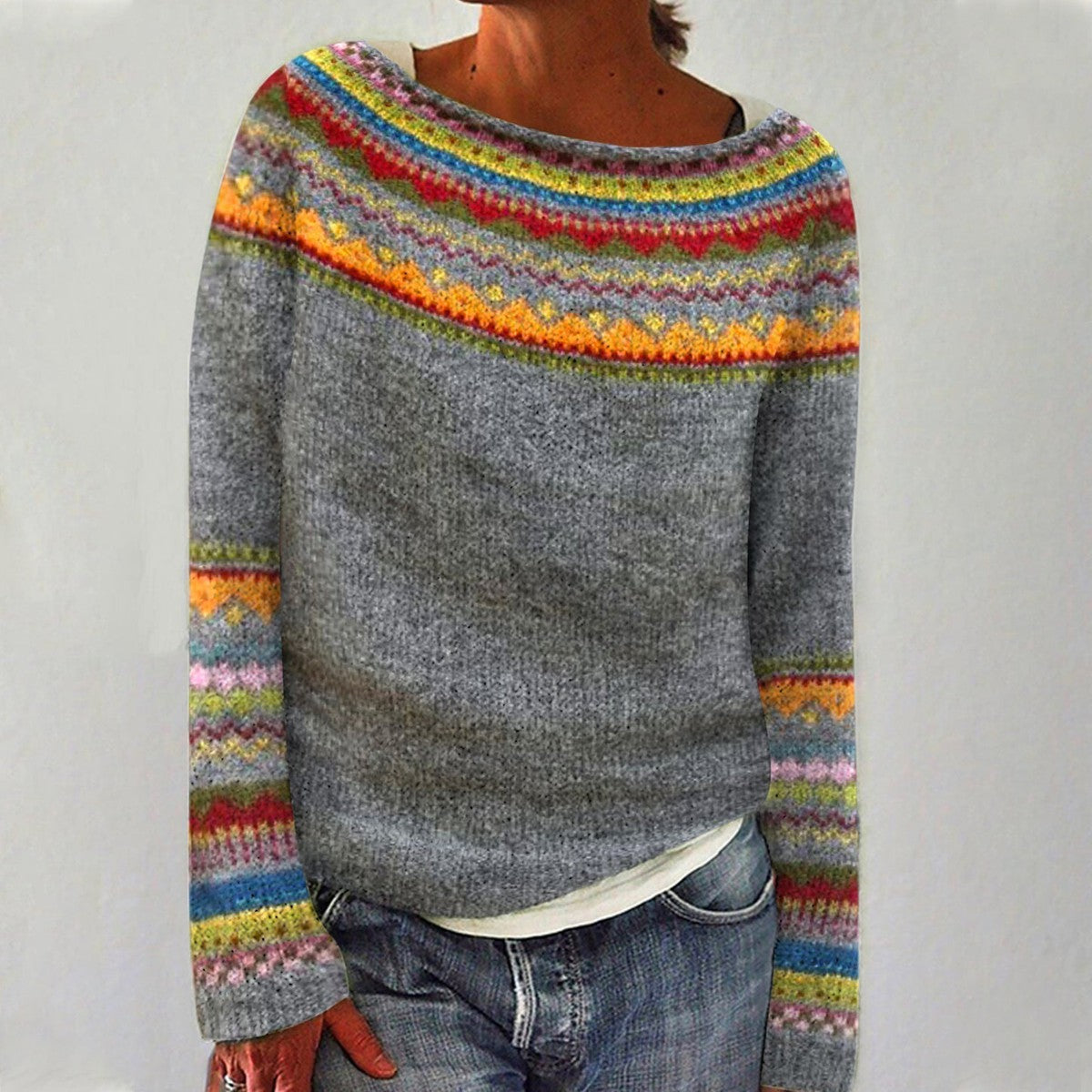 Nina™ – Vintage Knit Sweater