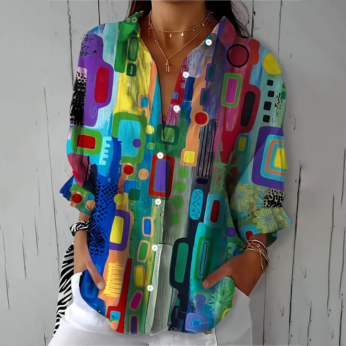 Milah™ – Sophisticated Button-Up Shirt