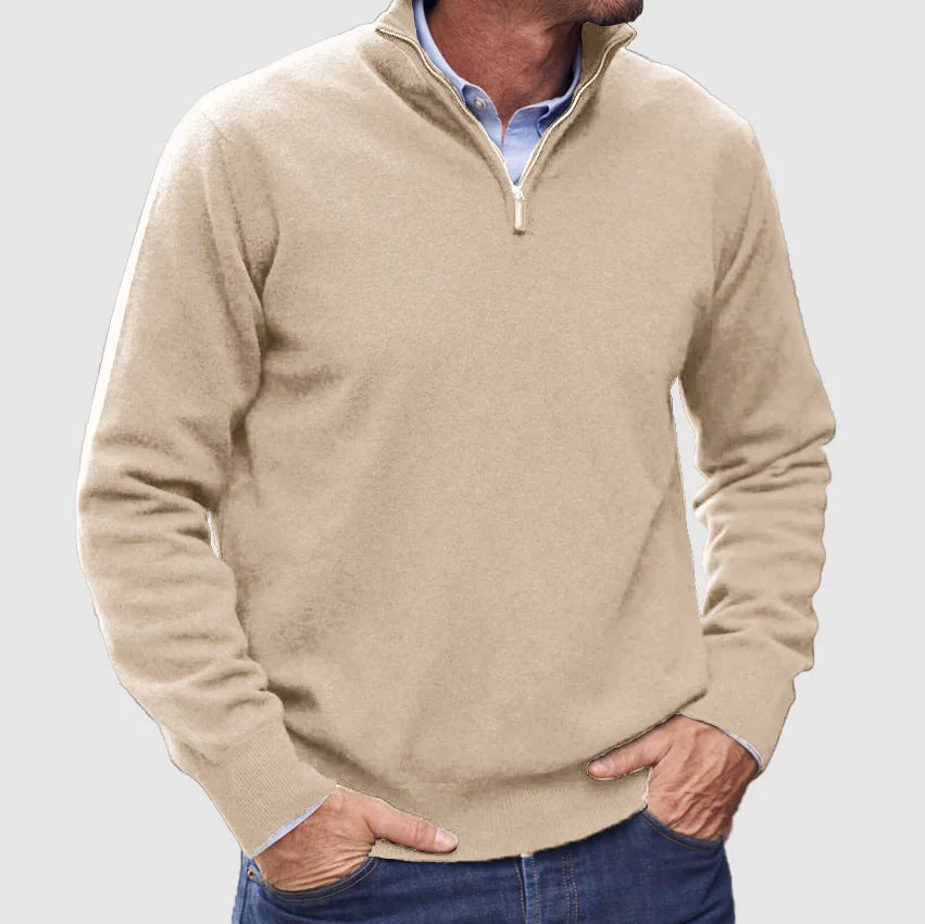 George™ – Men’s Sweater With Zipper