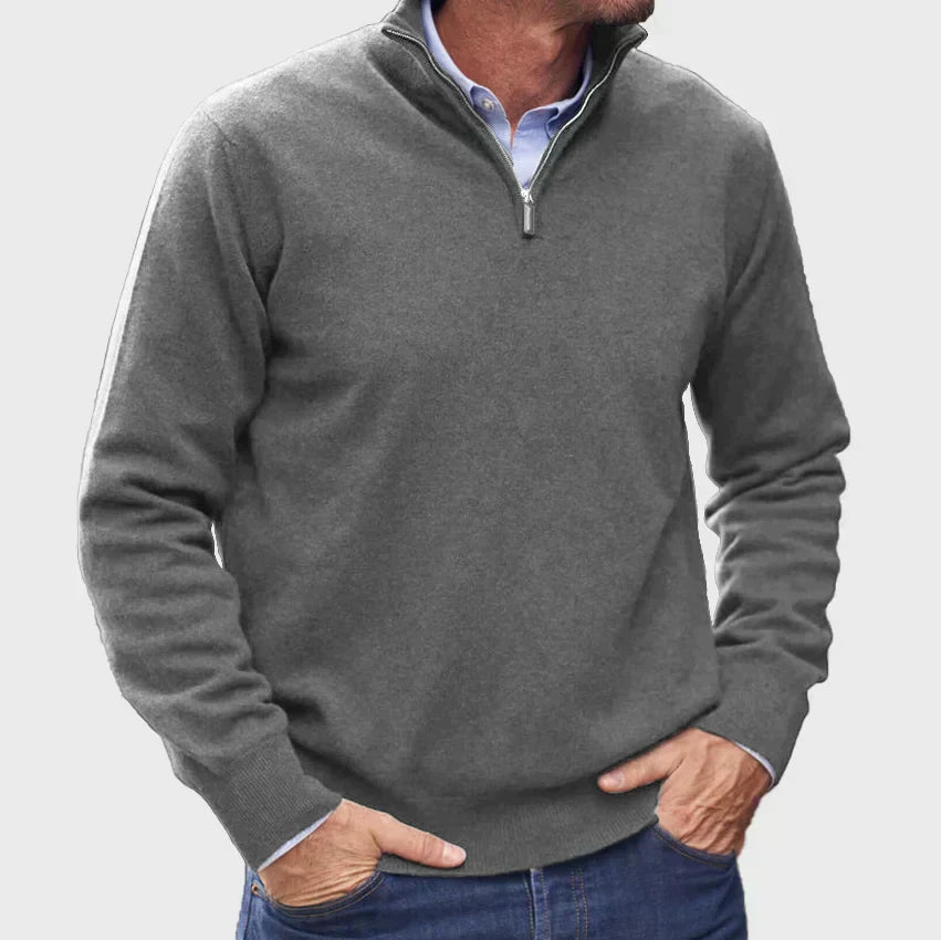 George™ – Men’s Sweater With Zipper