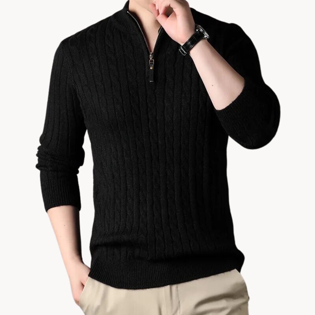 Cole™ – Luxurious Zip Pullover