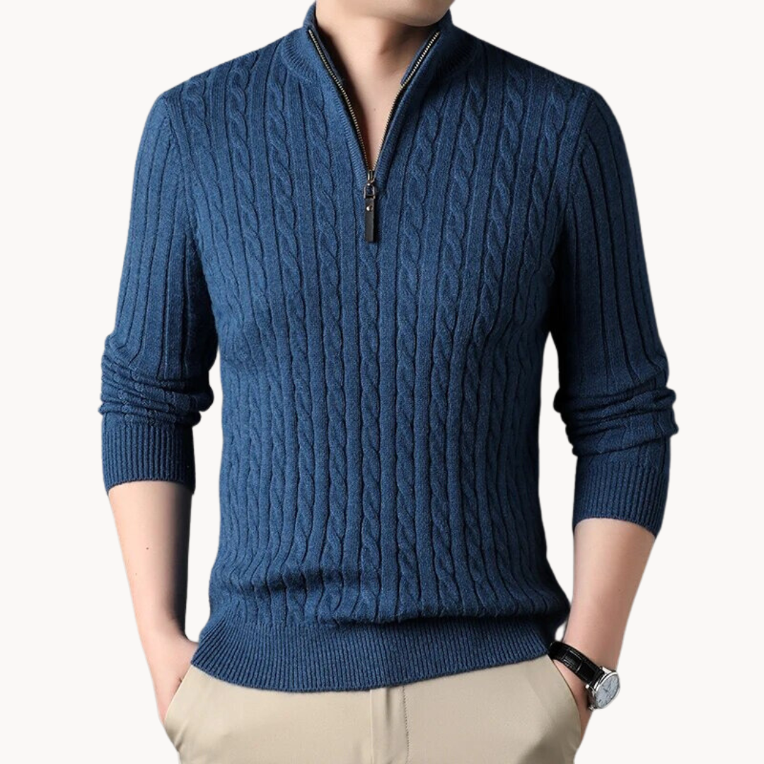 Cole™ – Luxurious Zip Pullover