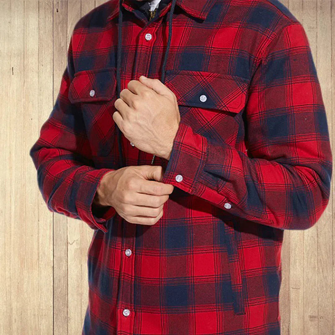 Joel™ – Checked Hooded Jacket