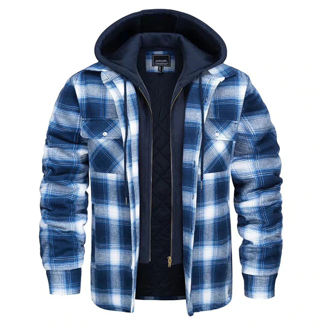 Joel™ – Checked Hooded Jacket