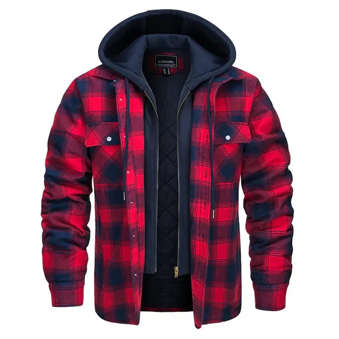 Joel™ – Checked Hooded Jacket