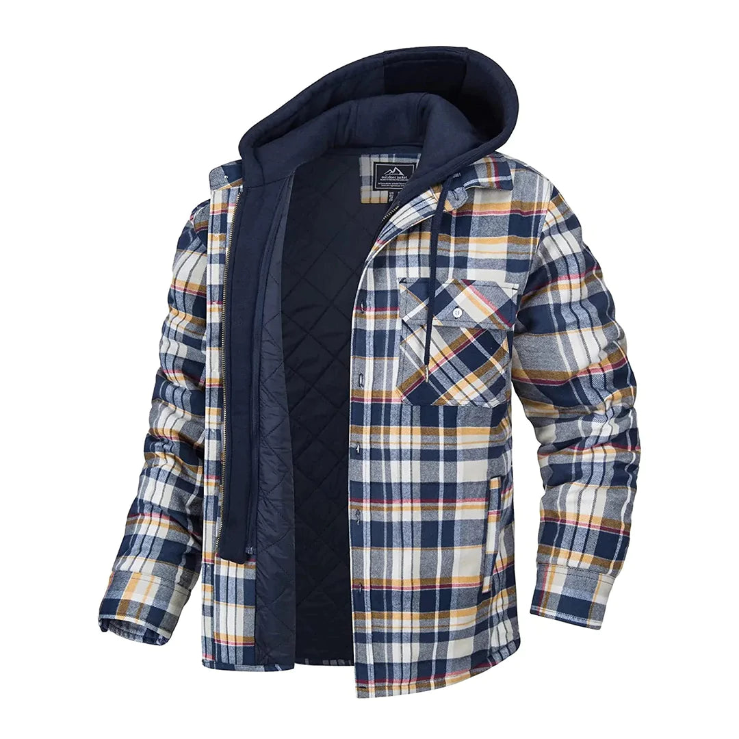 Joel™ – Checked Hooded Jacket
