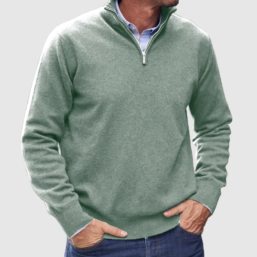 George™ – Men’s Sweater With Zipper