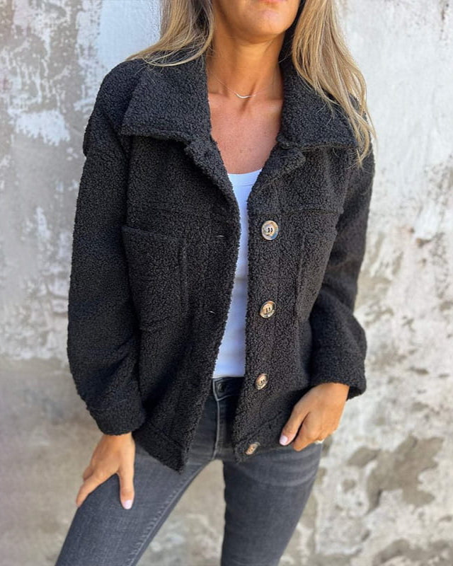 Aurora™ – Cozy button up jacket
