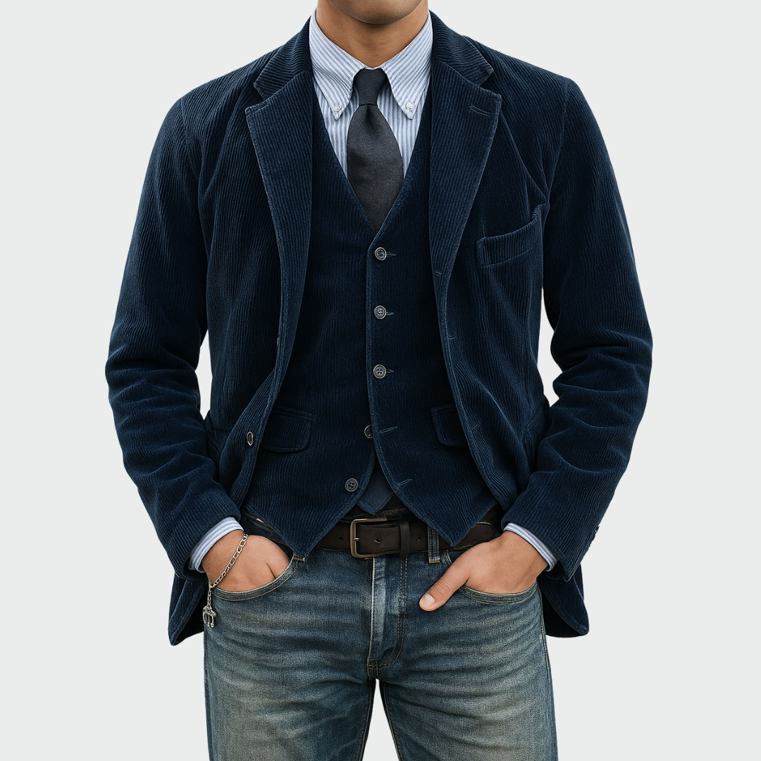 Peter™ – Elegant Blazer And Vest Set