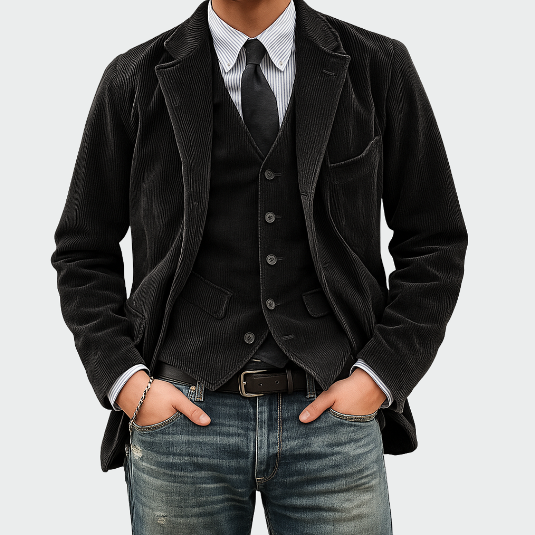 Peter™ – Elegant Blazer And Vest Set