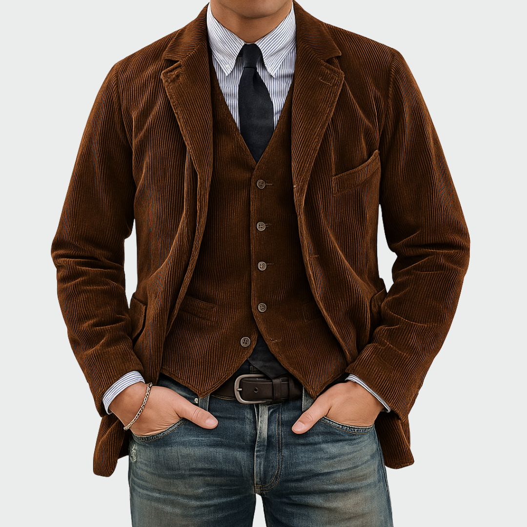Peter™ – Elegant Blazer And Vest Set