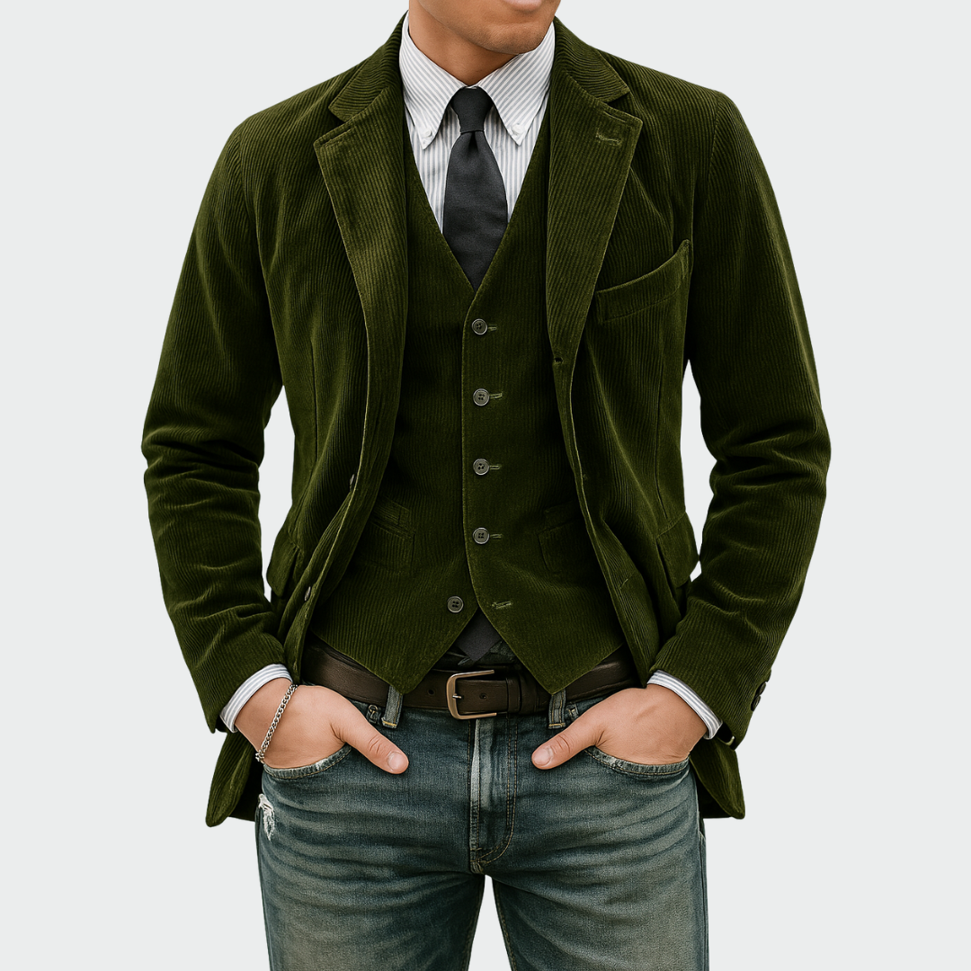 Peter™ – Elegant Blazer And Vest Set