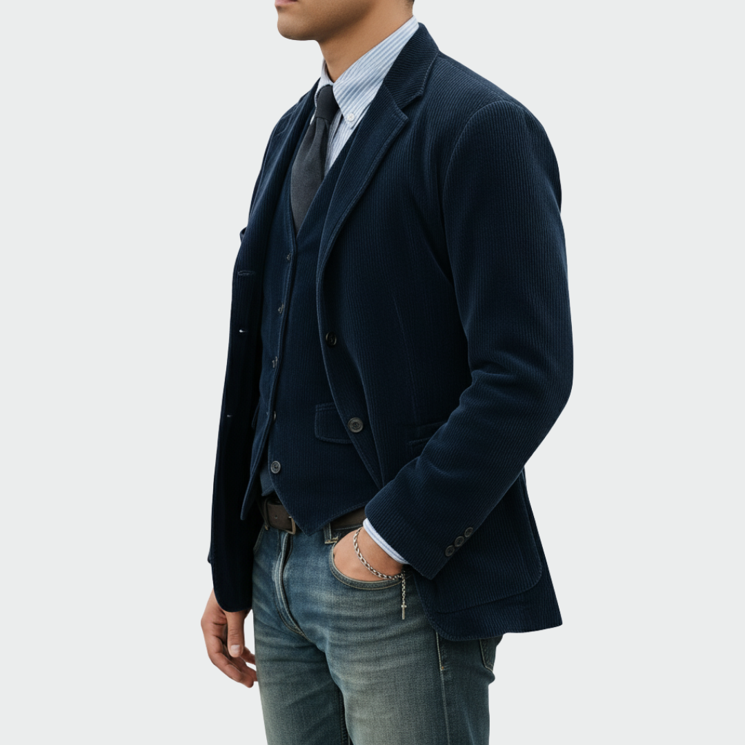Peter™ – Elegant Blazer And Vest Set