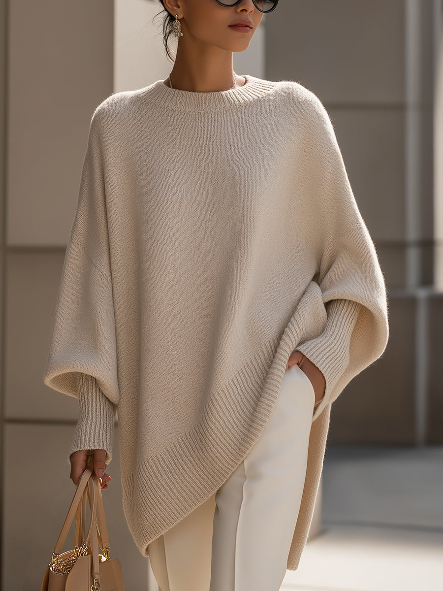 Mandy™ – Effortless Elegance Oversized Poncho