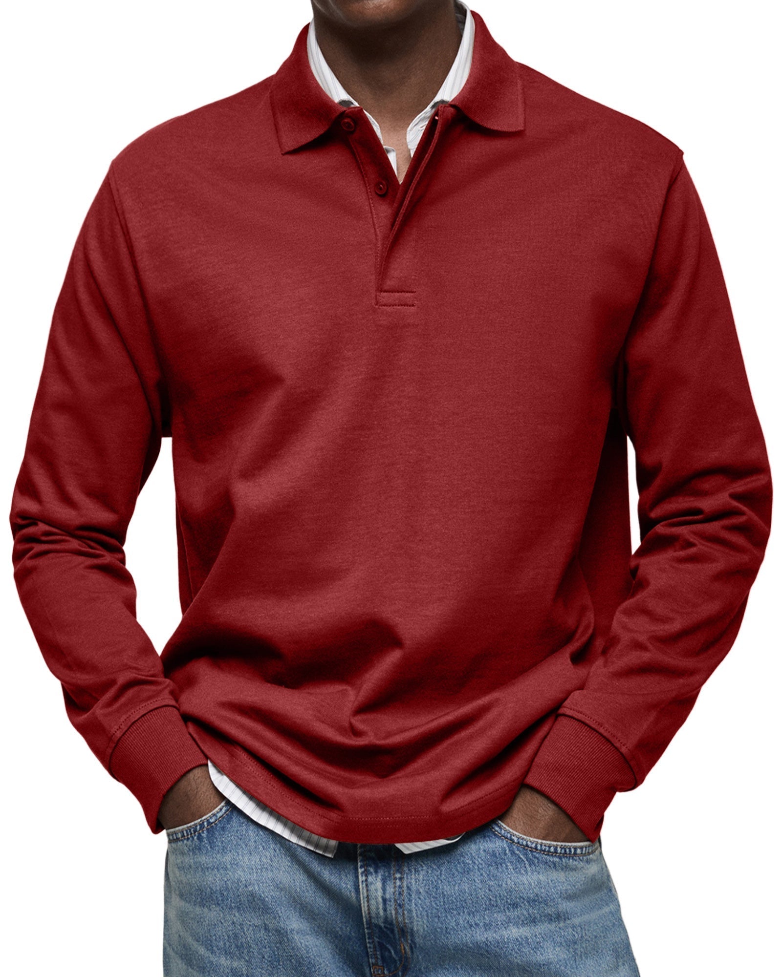 Alexandre™ – Casual Long Sleeve Polo