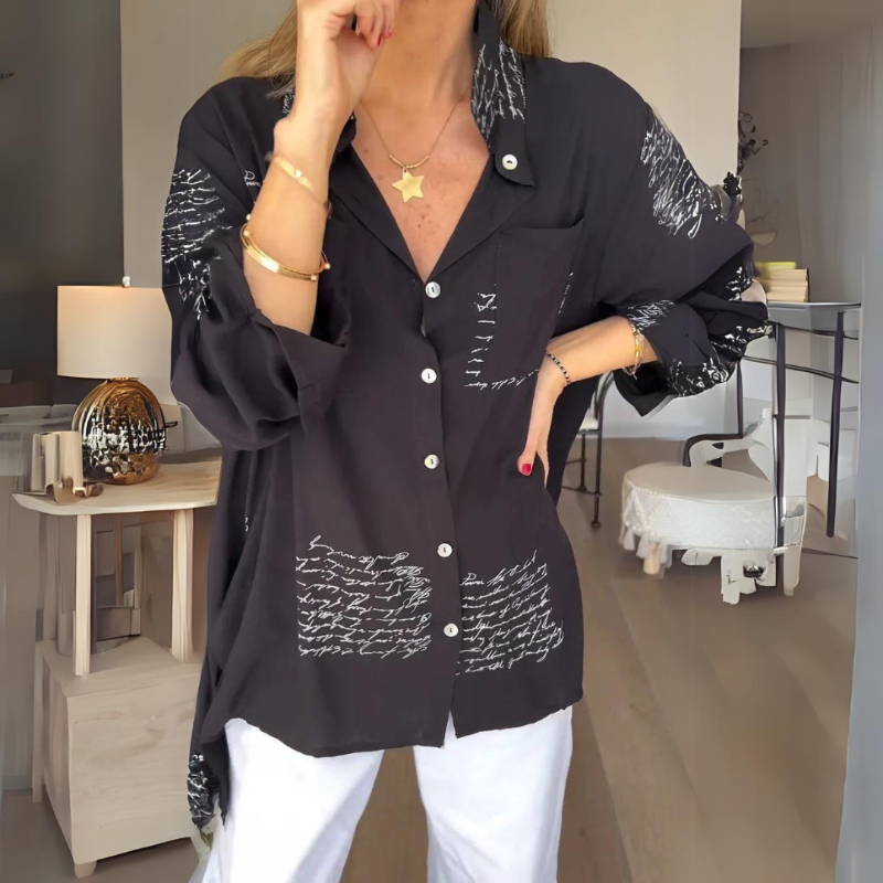 Azmira™ – Stylish Button-Up Shirt