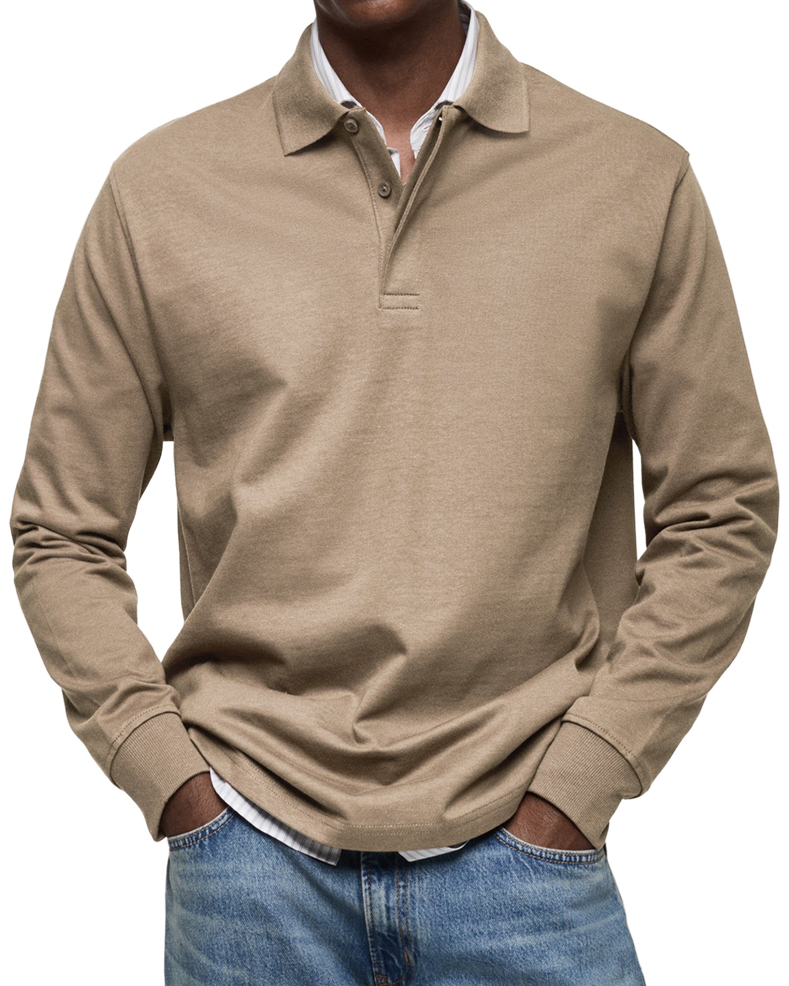 Alexandre™ – Casual Long Sleeve Polo