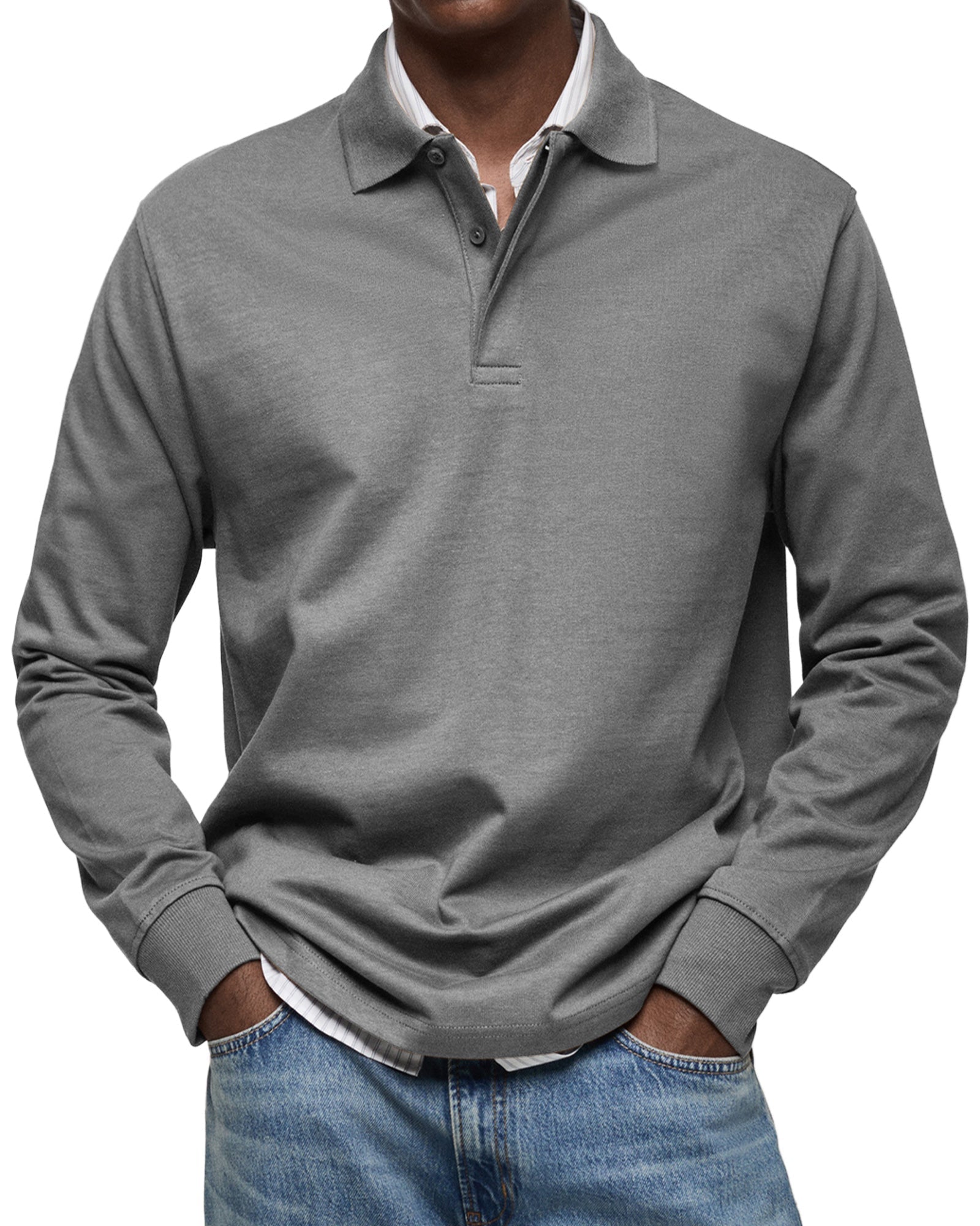 Alexandre™ – Casual Long Sleeve Polo
