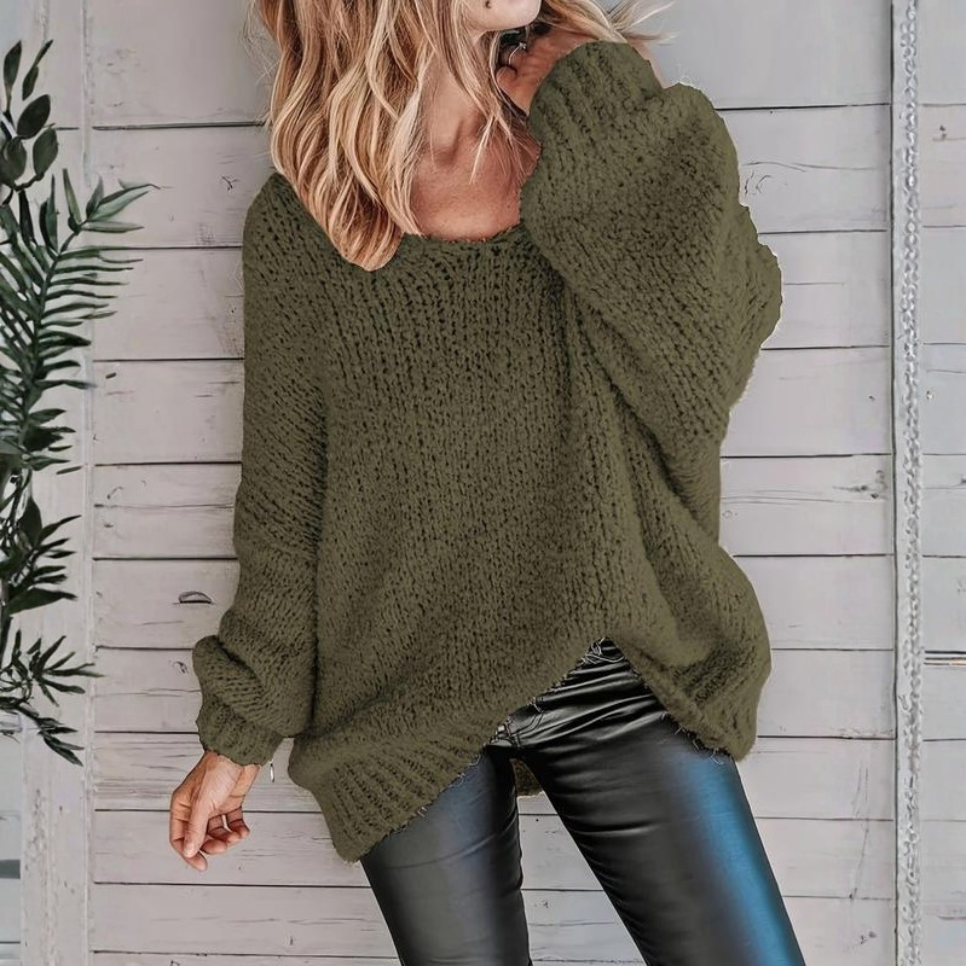 Niva™ – Casual Long Sleeve Round Neck Sweater