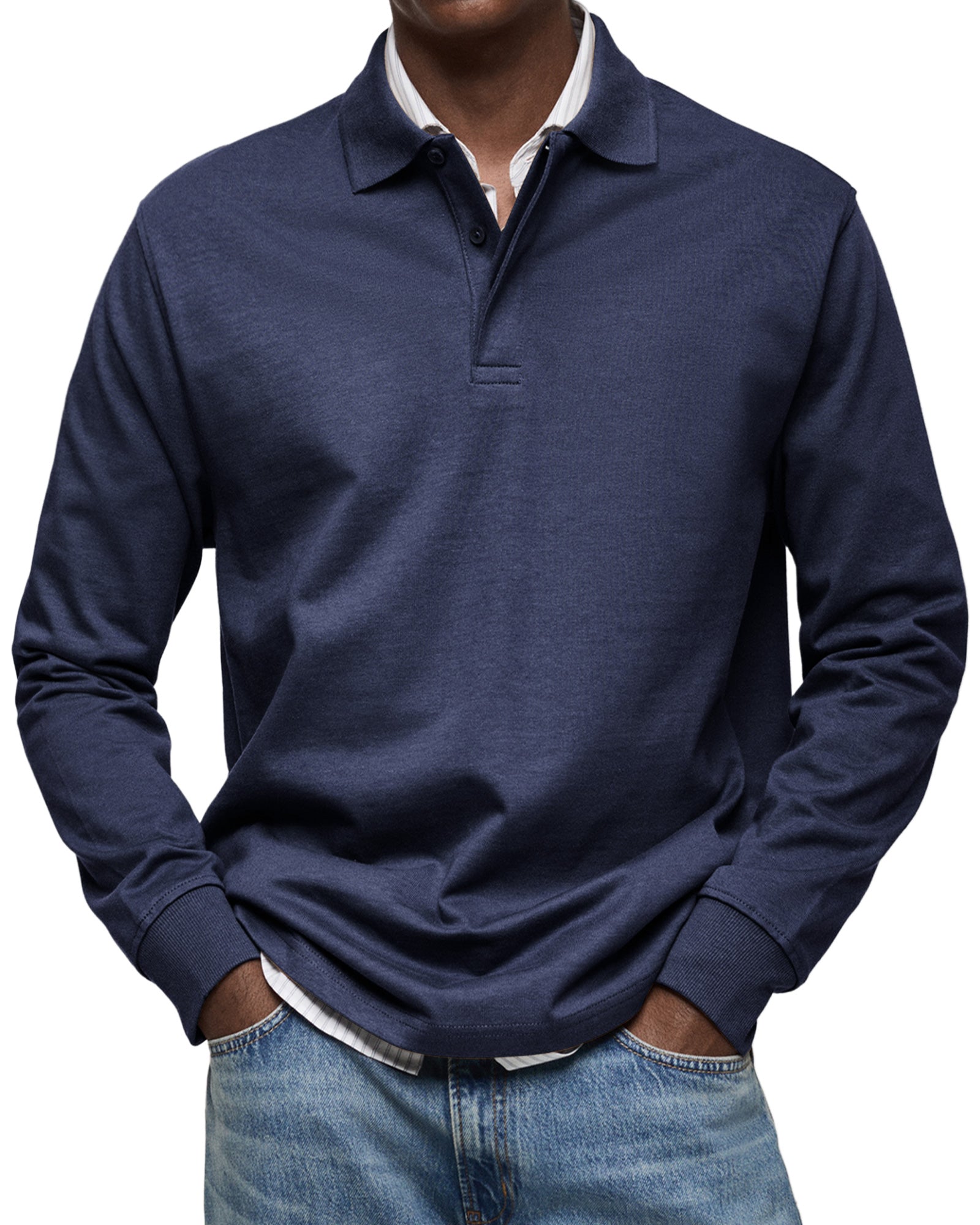 Alexandre™ – Casual Long Sleeve Polo