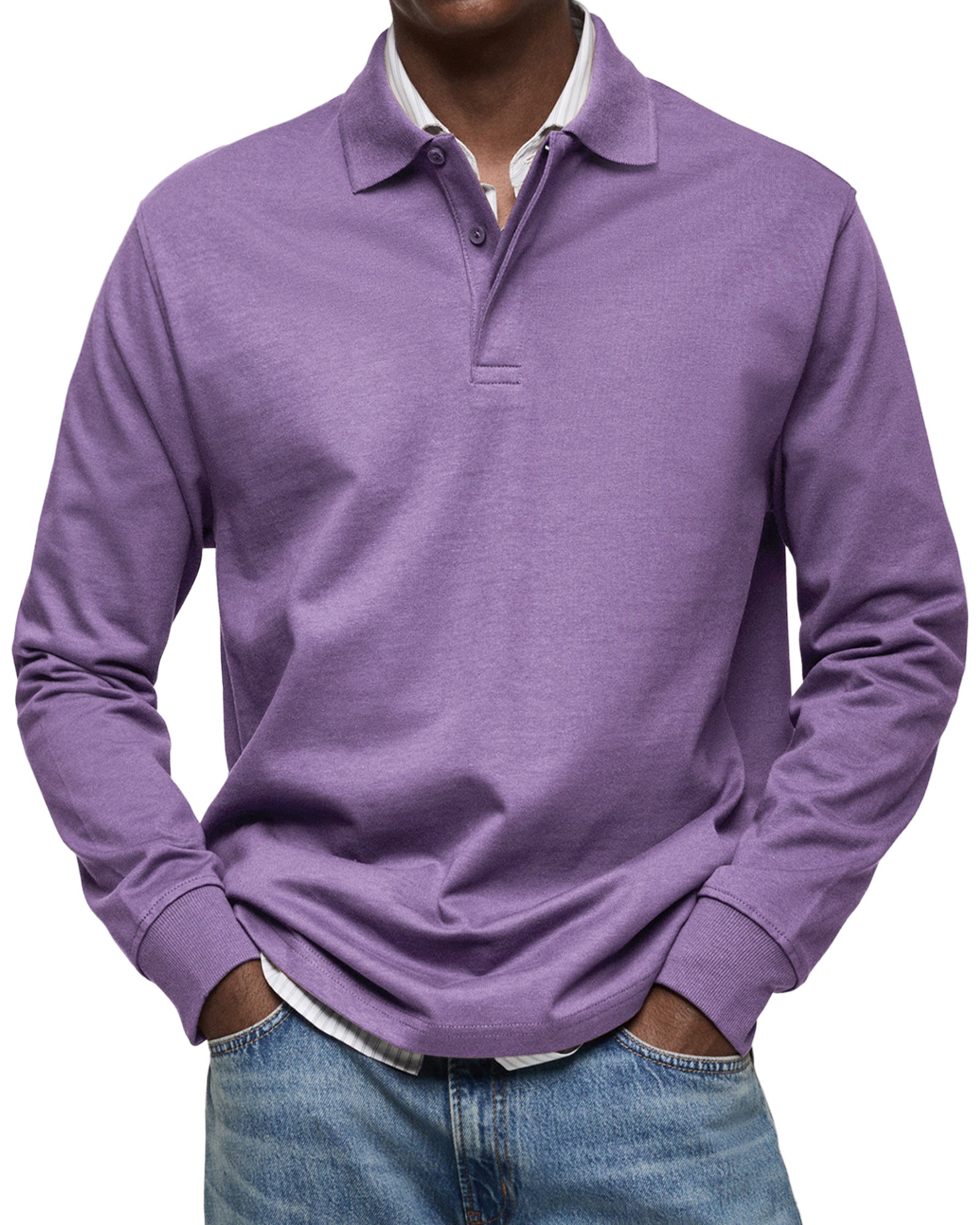 Alexandre™ – Casual Long Sleeve Polo