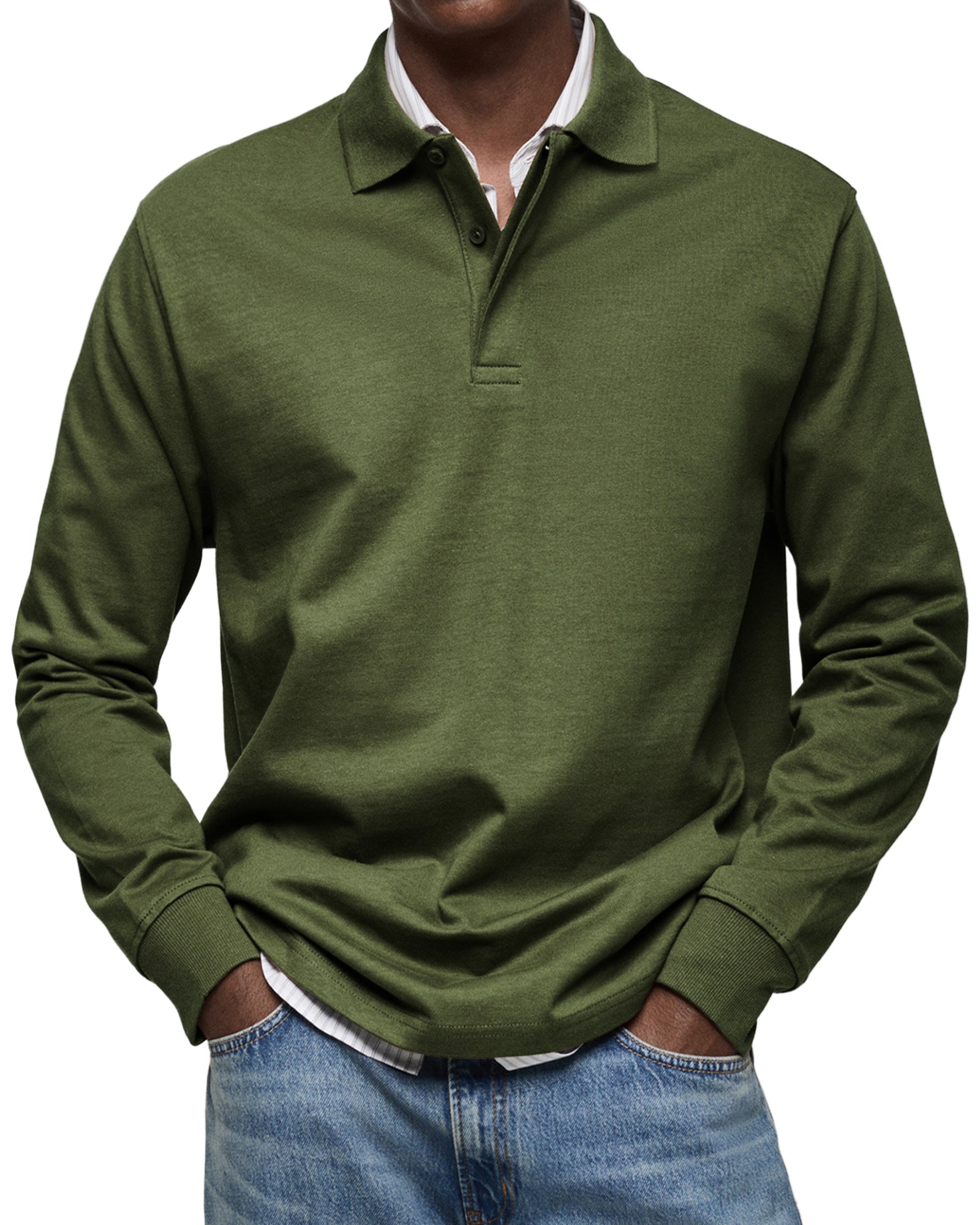 Alexandre™ – Casual Long Sleeve Polo