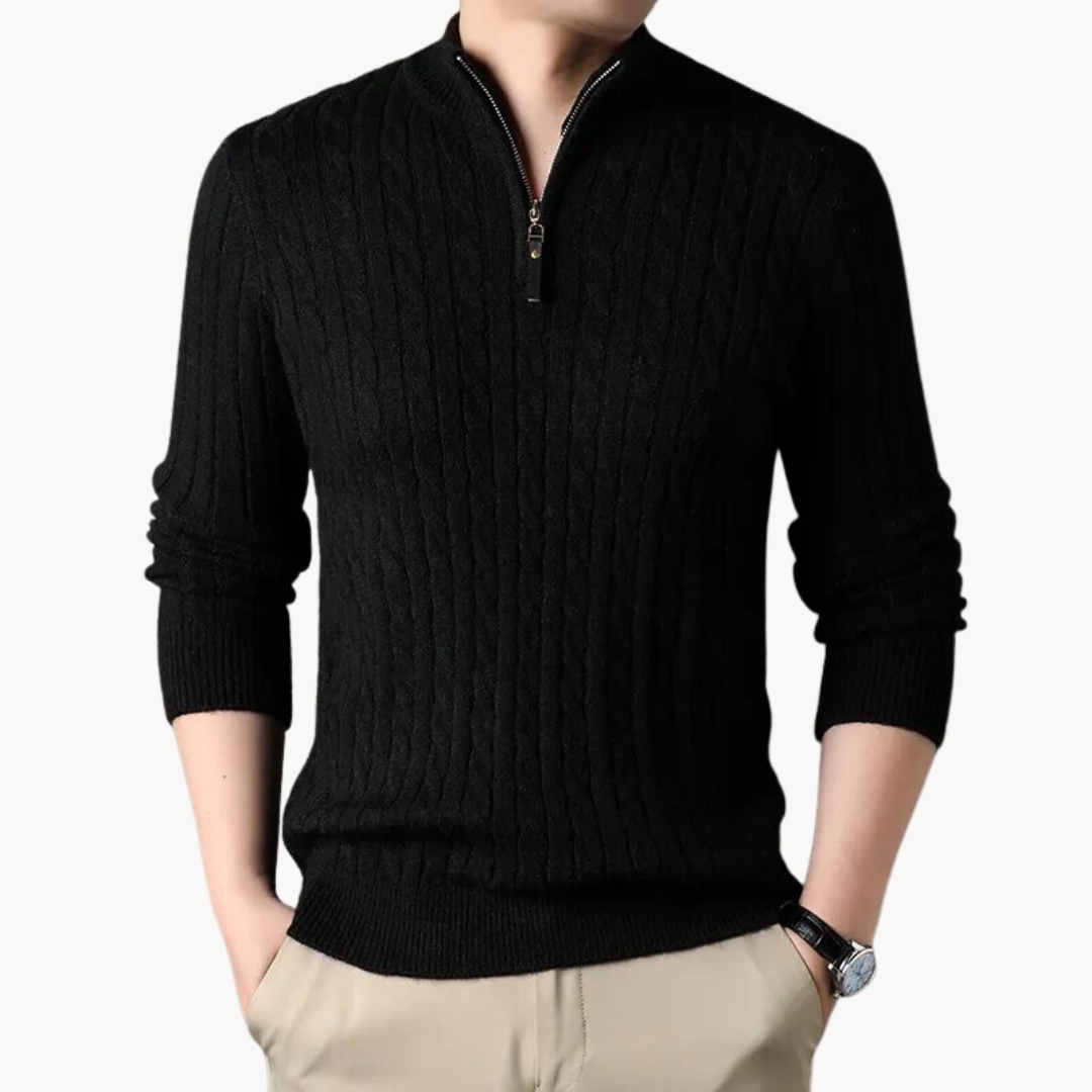 Cole™ – Luxurious Zip Pullover