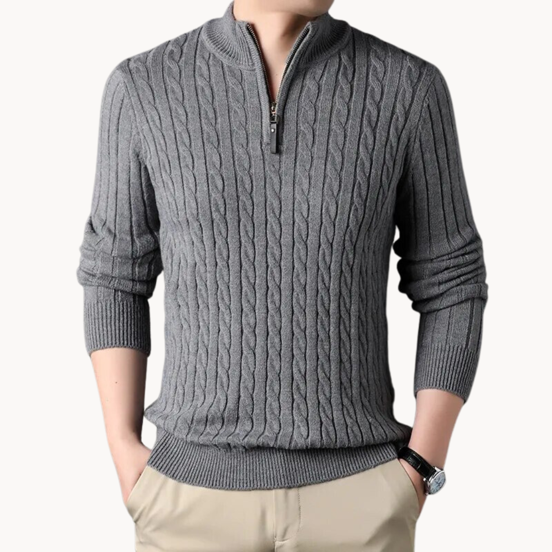 Cole™ – Luxurious Zip Pullover