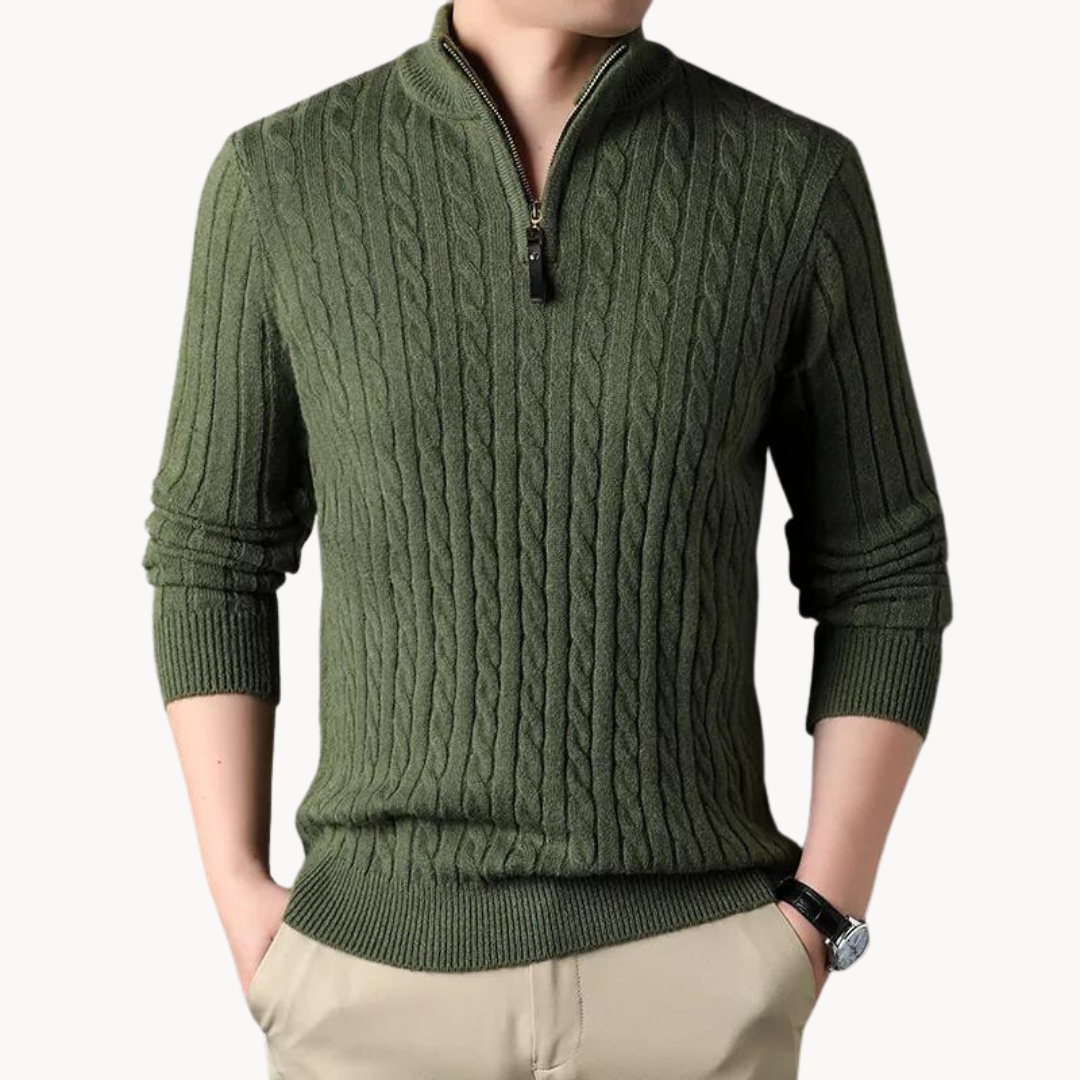 Cole™ – Luxurious Zip Pullover