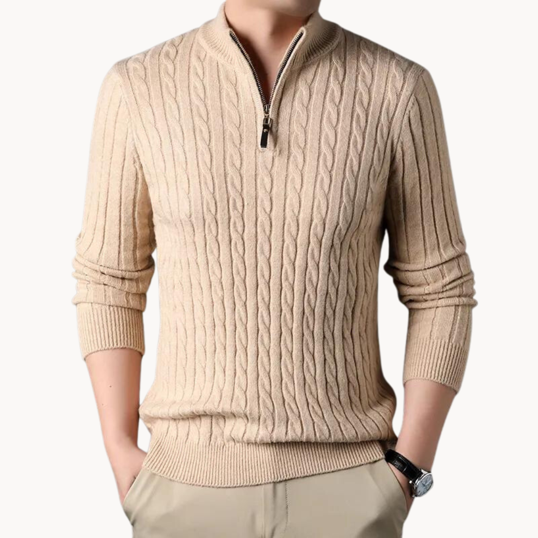 Cole™ – Luxurious Zip Pullover