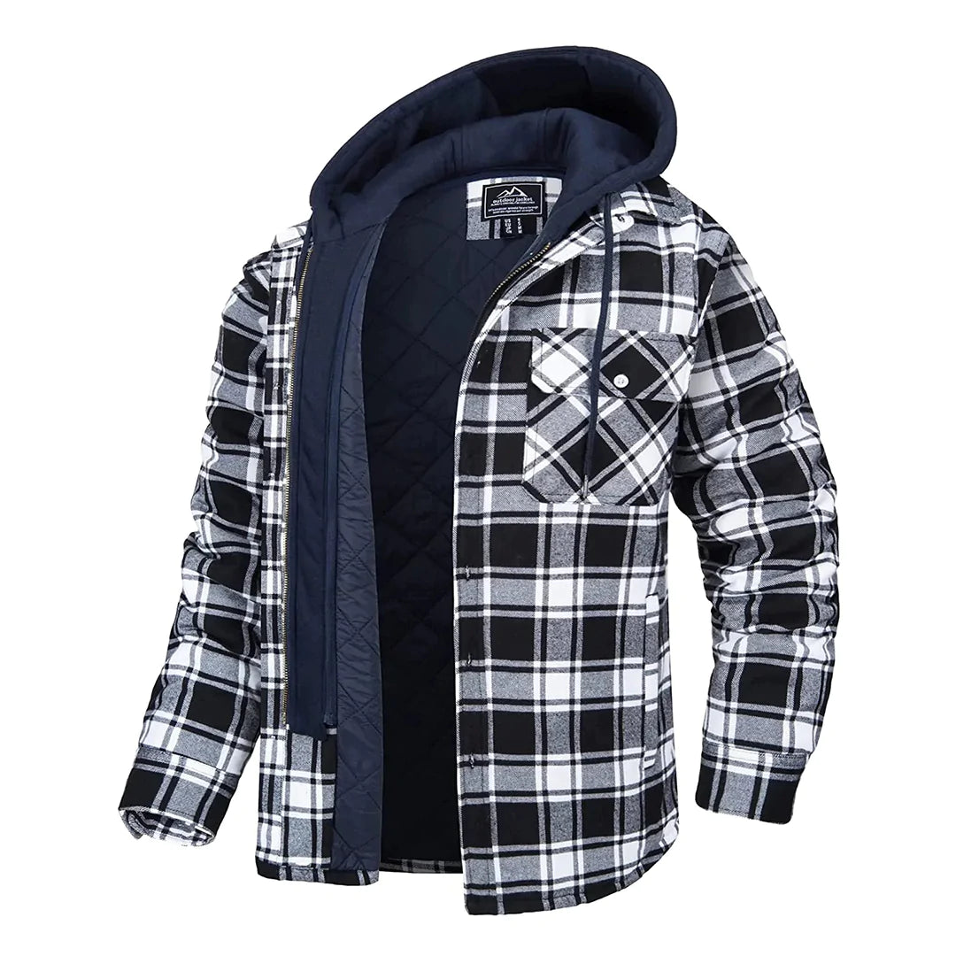 Joel™ – Checked Hooded Jacket