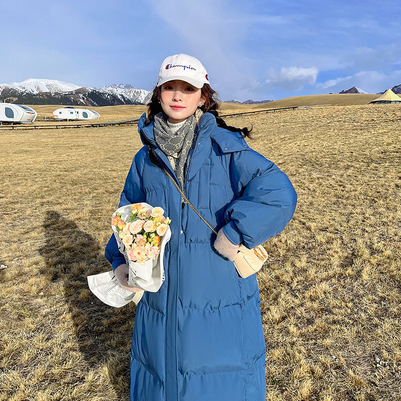 Gigaty™ – Classic Hooded Long Puffer Coat