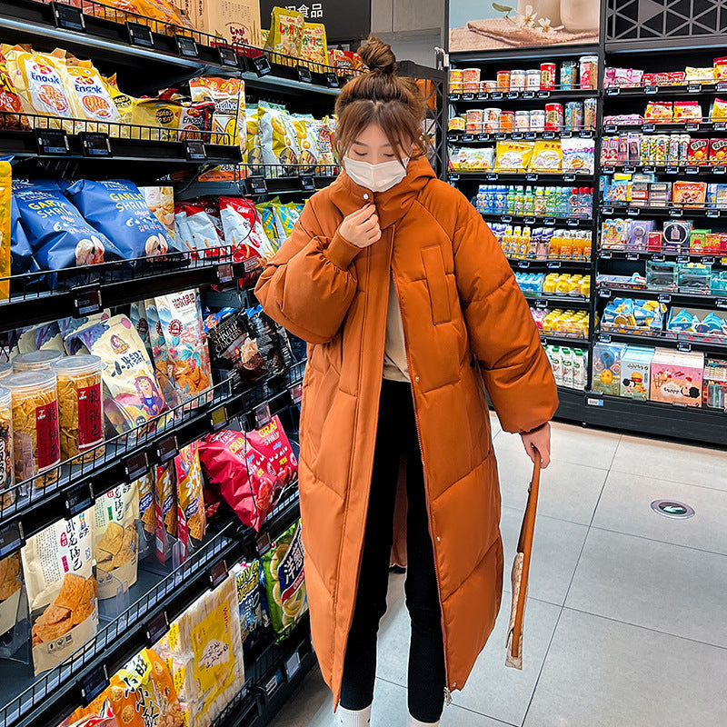 Gigaty™ – Classic Hooded Long Puffer Coat