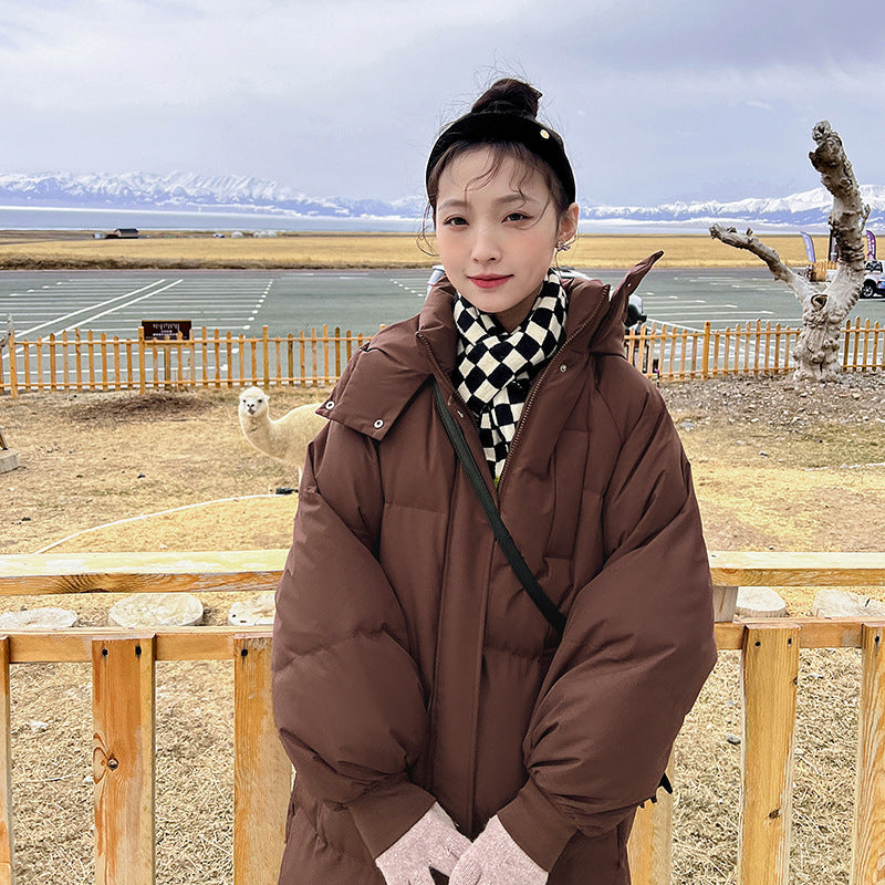 Gigaty™ – Classic Hooded Long Puffer Coat